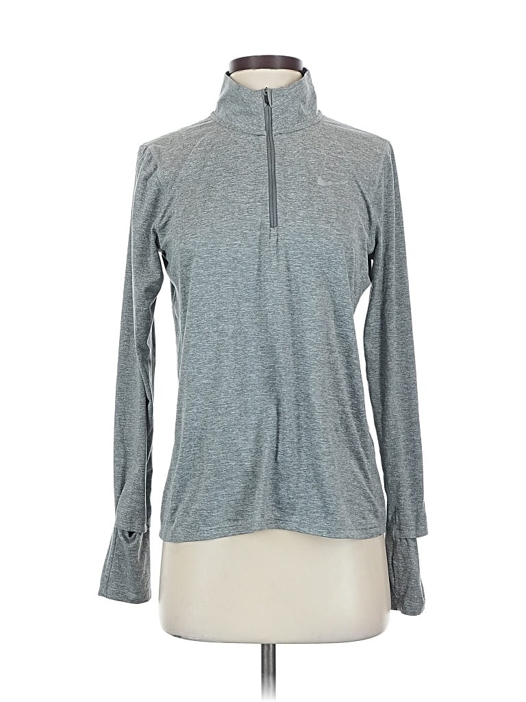 Pre-owned Nike Sweatshirt In Gray