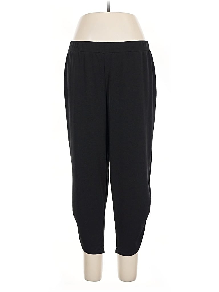 Pre-owned Susan Graver Casual Pants In Black