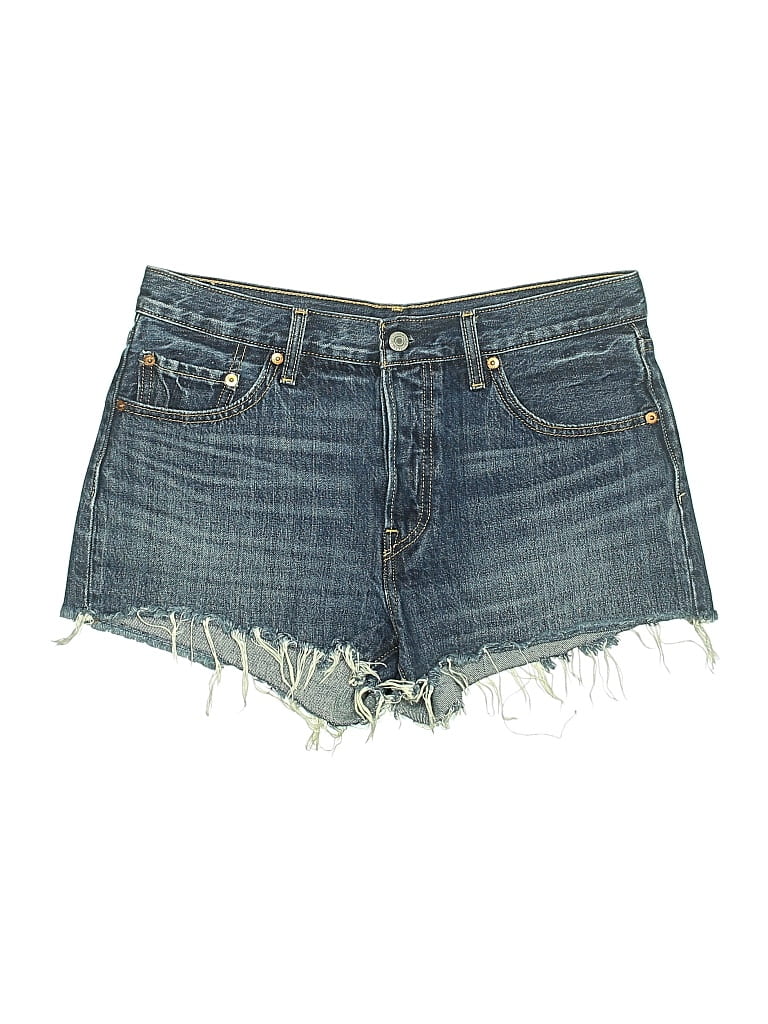 Pre-owned Levi's Denim Shorts In Blue