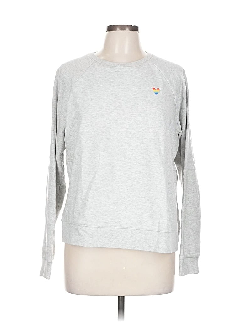 Pre-owned Primary Sweatshirt In Gray