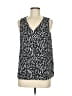 Nine West 100% Polyester Black Sleeveless Blouse Size M - photo 1