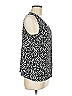 Nine West 100% Polyester Black Sleeveless Blouse Size M - photo 4