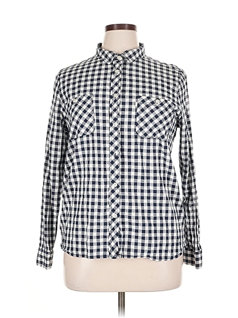 Pre-owned Levi's Long Sleeve Button Down Shirt In Blue