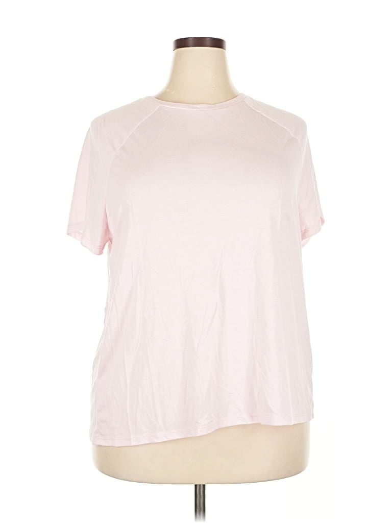 Pre-owned J.crew Factory Store Short Sleeve T-shirt In Pink