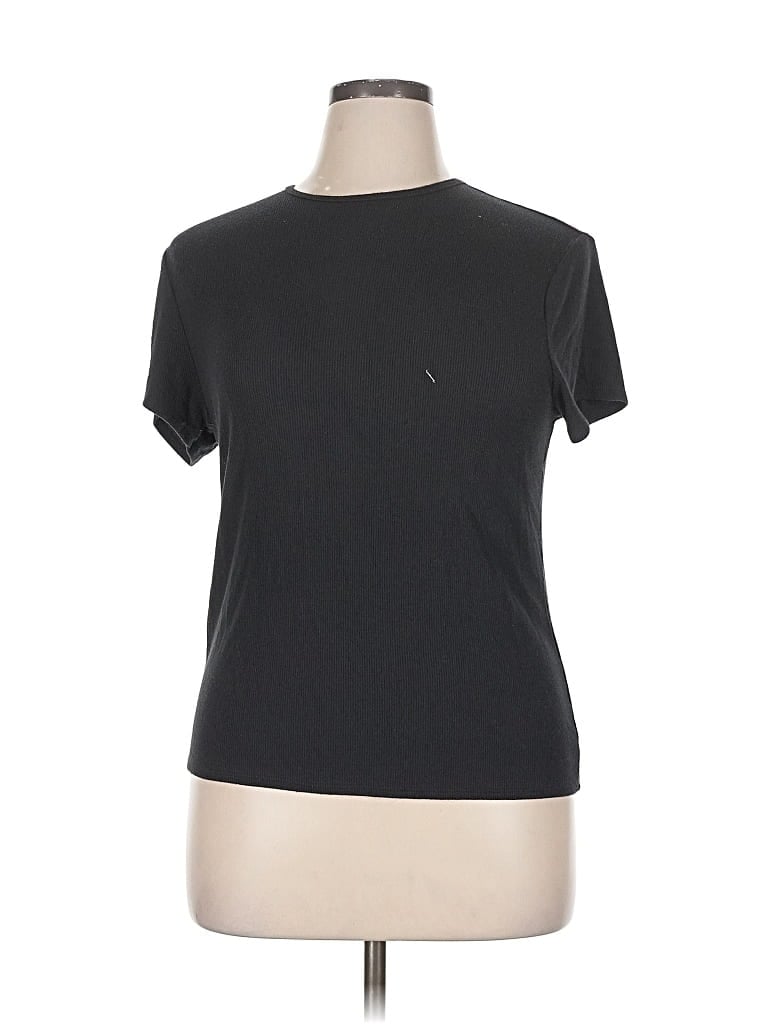 Pre-owned Abercrombie & Fitch Short Sleeve T-shirt In Black