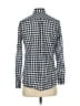 J.Crew Checkered-gingham Blue Long Sleeve Button-Down Shirt Size 2 - photo 2