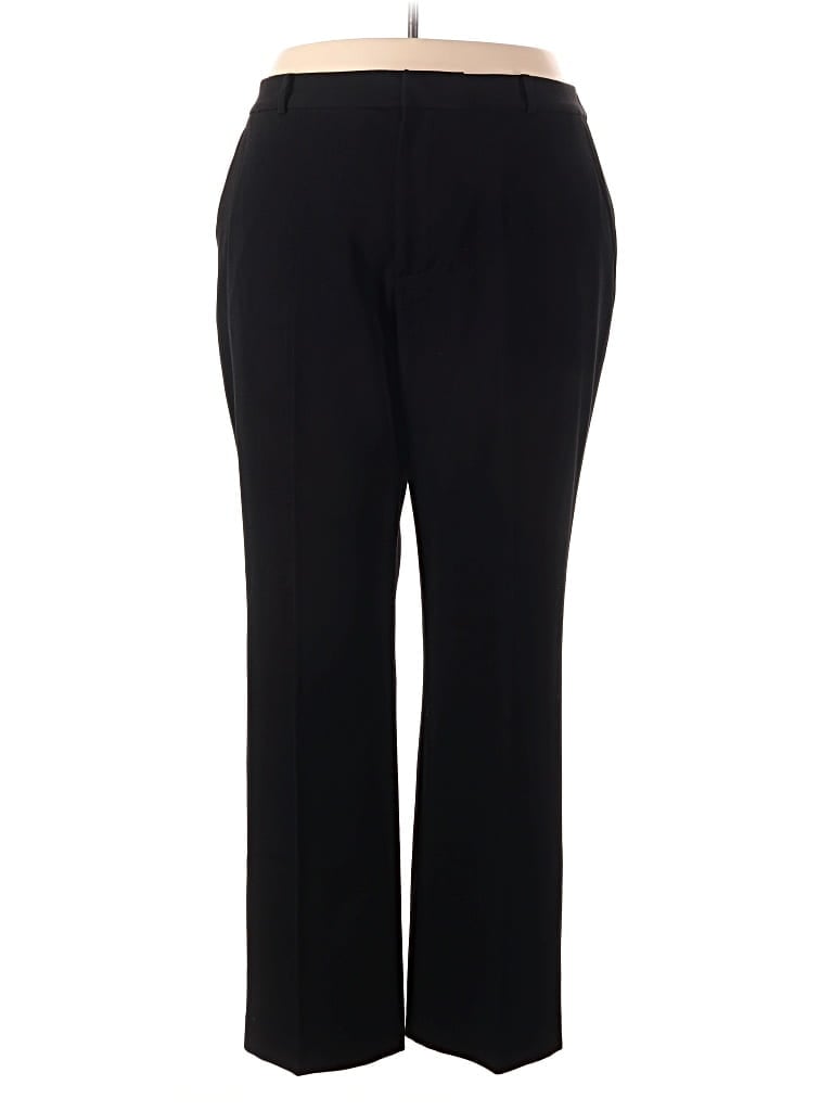 Pre-owned Polo Ralph Lauren Wool Pants In Black