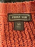 Point Sur Orange Pullover Sweater Size XS - photo 7