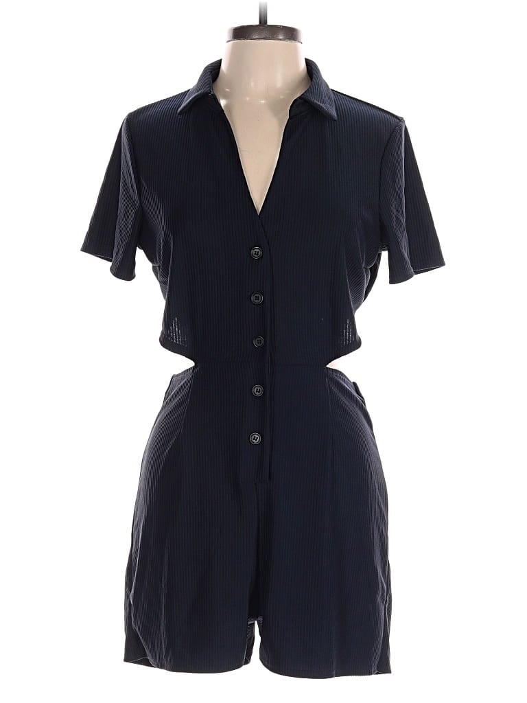 Pre-owned Asos Design Romper In Blue