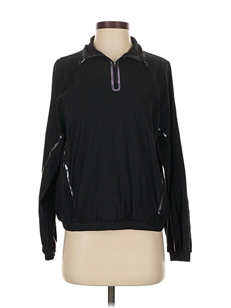 Pre-owned Sweaty Betty Track Jacket In Black