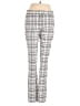Adrienne Vittadini Plaid Gray Casual Pants Size 8 - photo 1