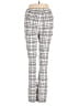 Adrienne Vittadini Plaid Gray Casual Pants Size 8 - photo 2