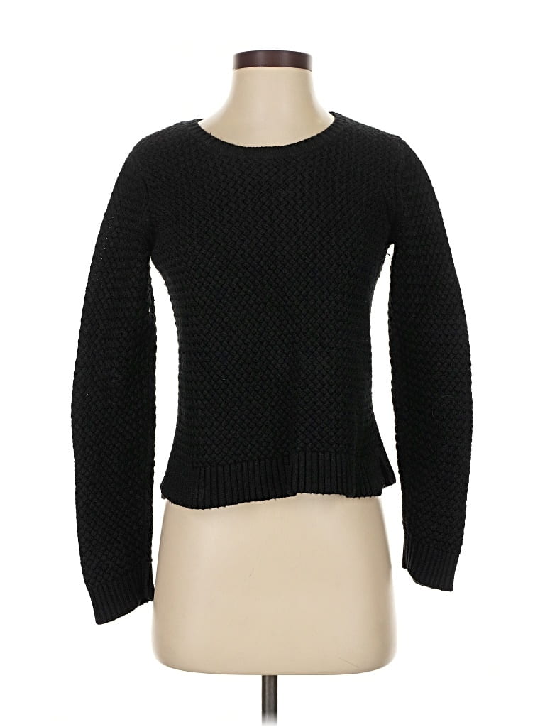 Pre-owned Banana Republic Pullover Sweater In Black