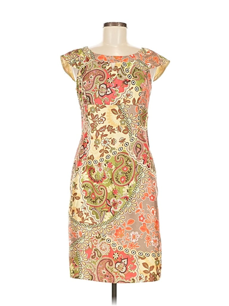 Pre-owned Liz Claiborne Casual Dress In Brown