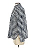 J.Crew Checkered-gingham Blue Long Sleeve Button-Down Shirt Size 2 - photo 5