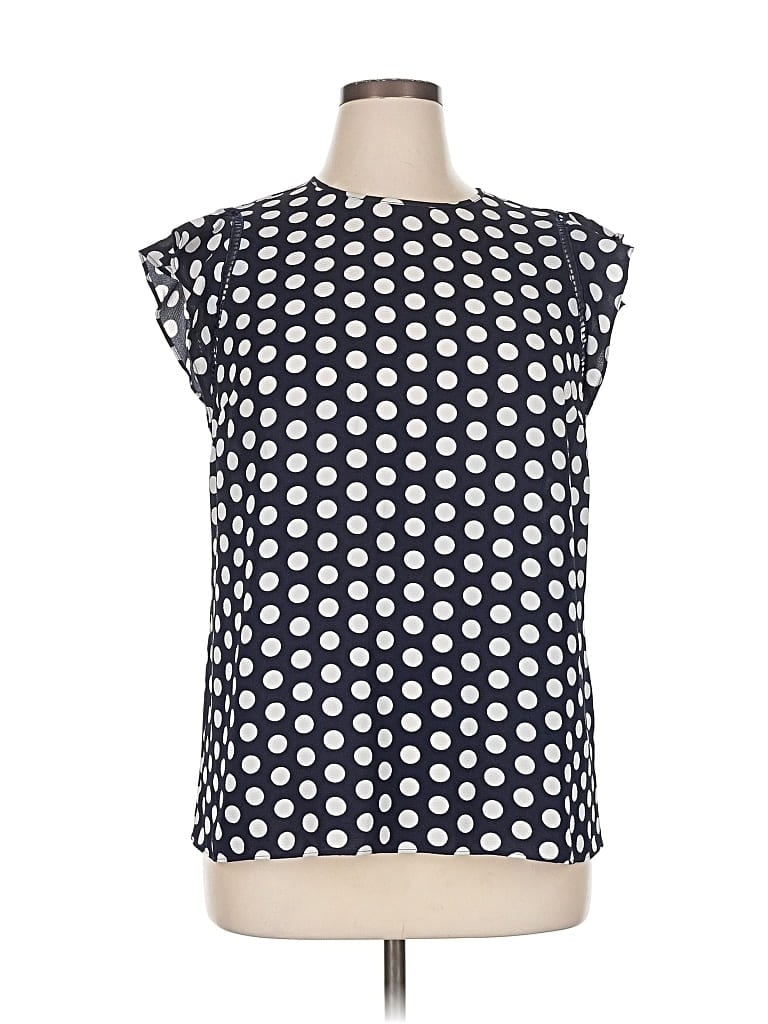 Pre-owned Michael Michael Kors Sleeveless Blouse In Blue