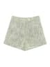 Cinq à Sept Chevron-herringbone Green Shorts Size 2 - photo 1