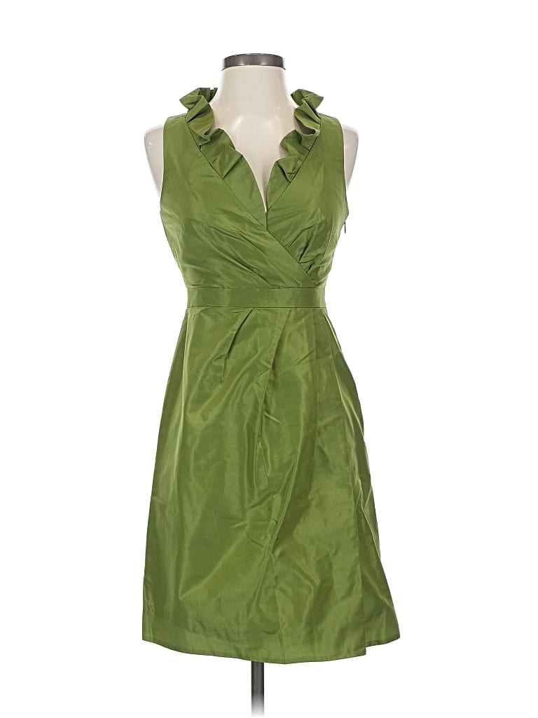 Pre-owned Jcrew Cocktail Dress In Green