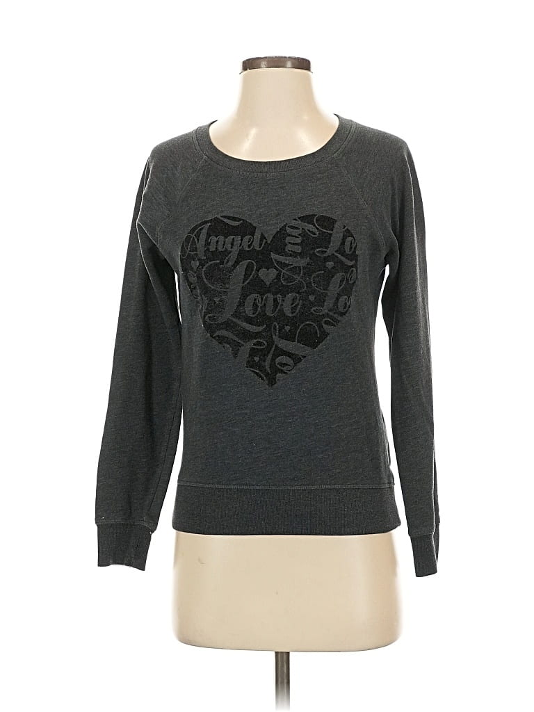Pre-owned Victoria's Secret Sweatshirt In Gray