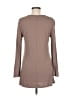 White Plum Brown Long Sleeve Top Size M - photo 2
