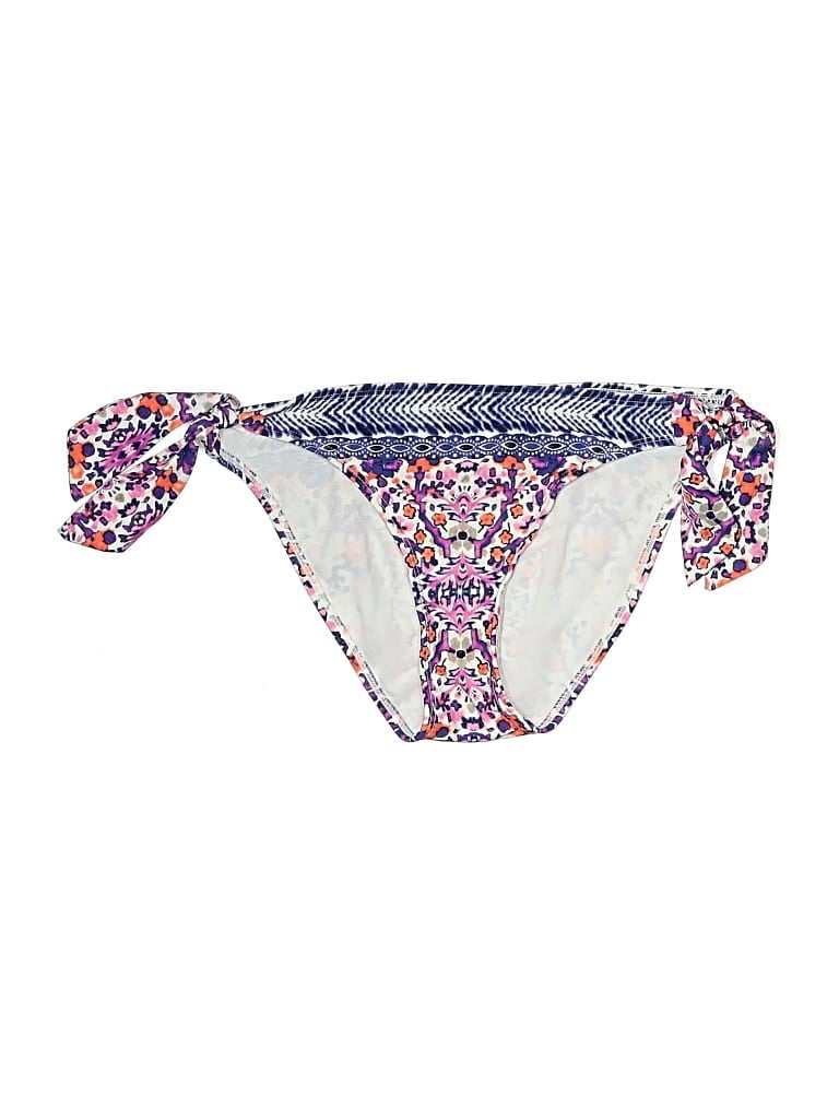 Pre-owned Athleta Swimsuit Bottoms In White