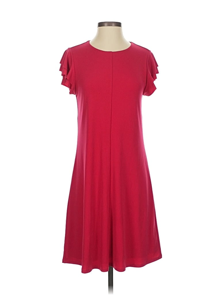 Pre-owned Velvet By Graham & Spencer Casual Dress In Red