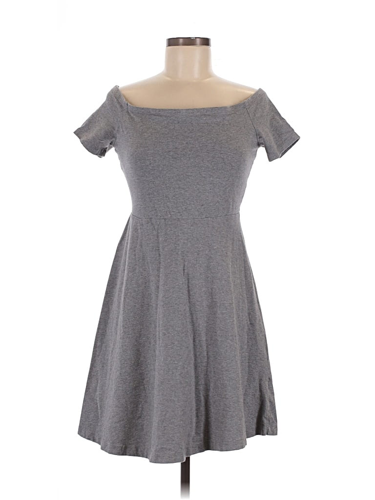 Pre-owned Old Navy Casual Dress In Gray