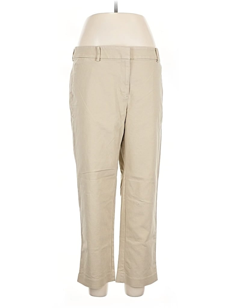 Pre-owned Ann Taylor Loft Khaki Pant In Brown