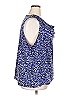 212 Collection Blue Sleeveless Blouse Size 3X - photo 4