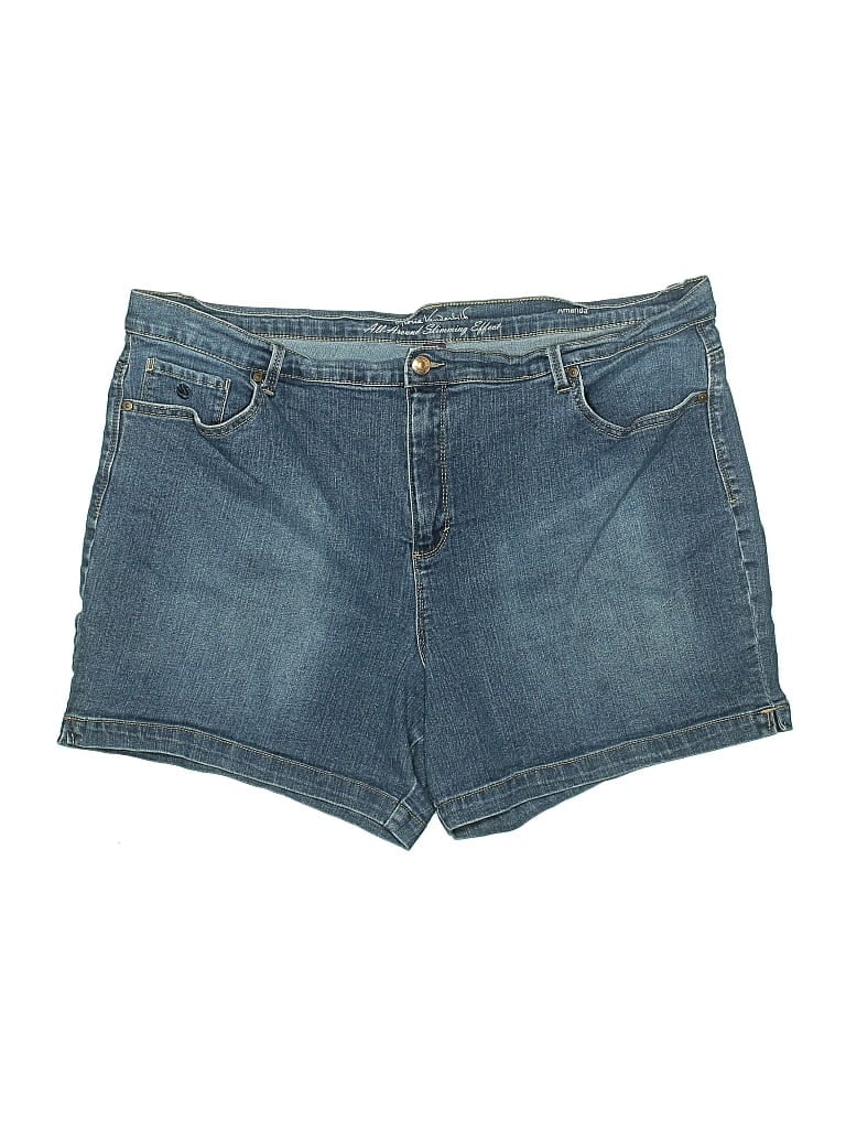 Pre-owned Gloria Vanderbilt Denim Shorts In Blue