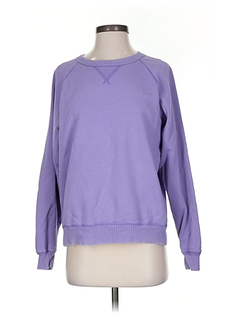 Pre-owned American Eagle Outfitters Sweatshirt In Purple
