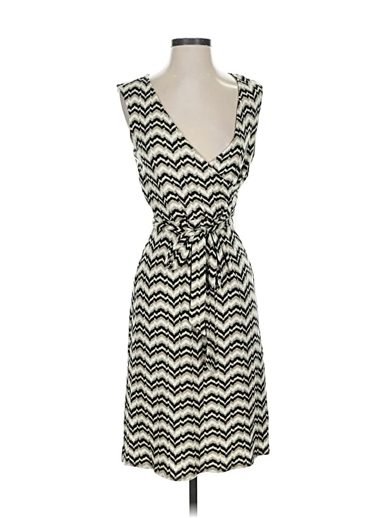 Pre-owned Ann Taylor Loft Casual Dress In Black