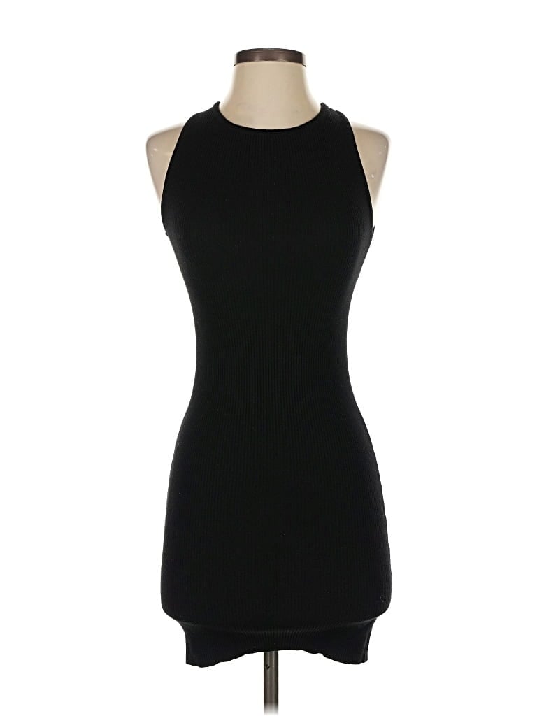 Pre-owned Mng Cocktail Dress In Black