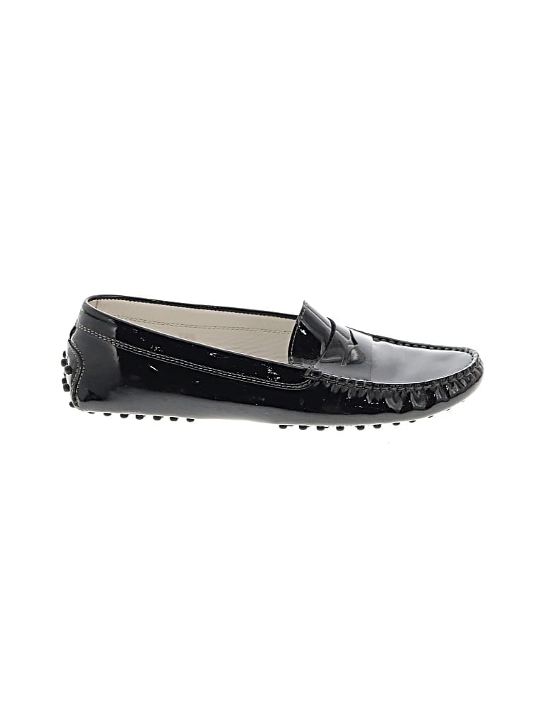 Pre-owned Tod's Flats In Black