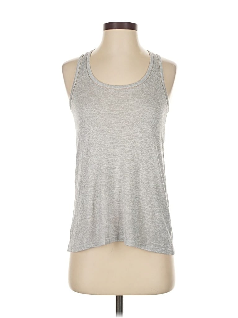 Pre-owned Vince Active Tank Top In Silver