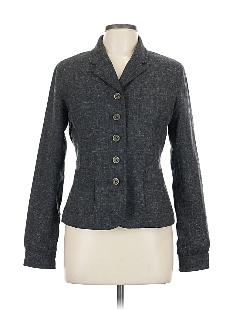 Pre-owned Isaac Mizrahi For Target Blazer Jacket In Gray