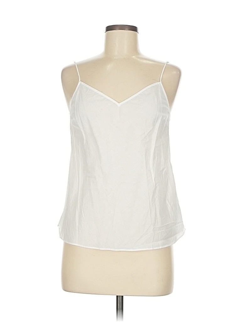 Pre-owned Keepsake Tank Top Ivory Halter Neckline Tops In White