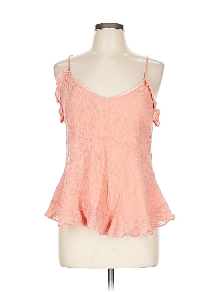 Pre-owned Honey Punch Sleeveless Blouse In Pink