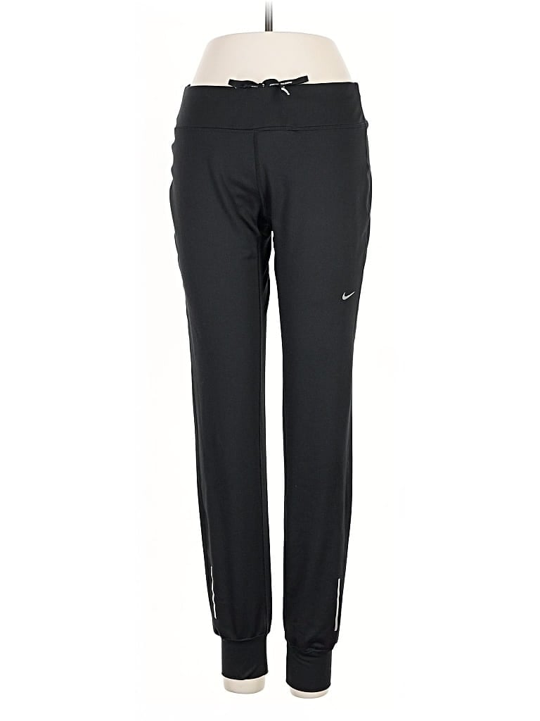 Pre-owned Nike Active Pants In Black