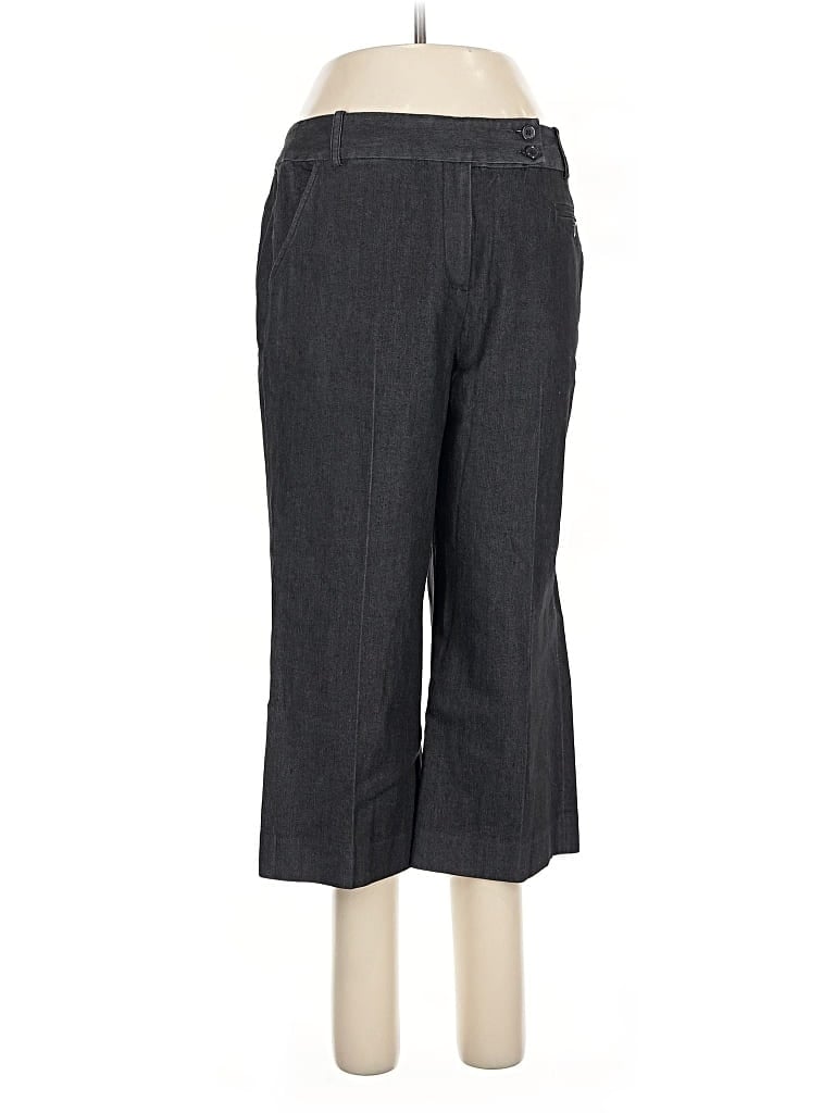 Pre-owned Larry Levine Dress Pants In Gray