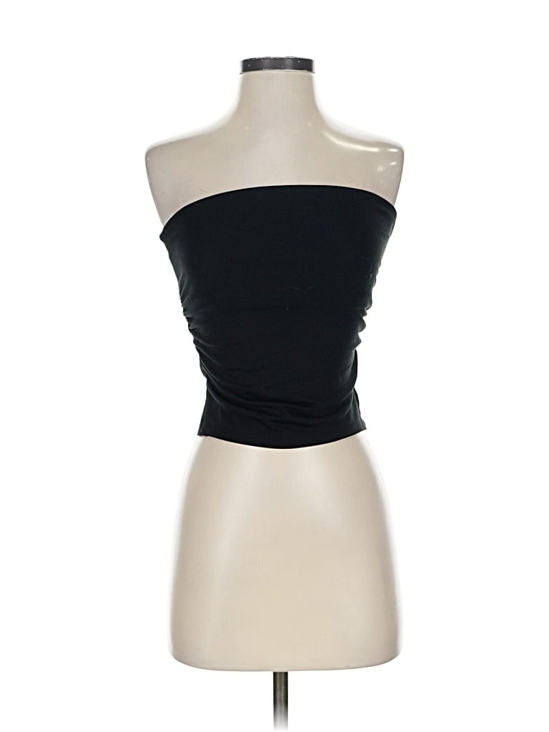 Pre-owned Pacsun Tube Top Black Strapless Neckline Tops