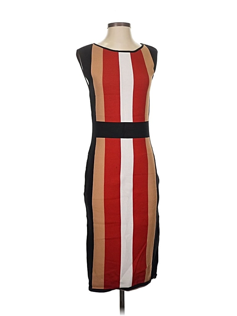 Pre-owned New York And Company Casual Dress In Brown