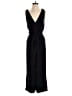 A New Day 100% Polyester Solid Black Jumpsuit Size S - photo 1