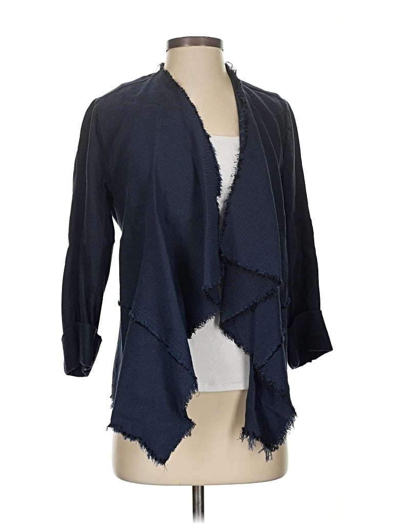 Pre-owned Karen By Karen Kane Jacket In Blue