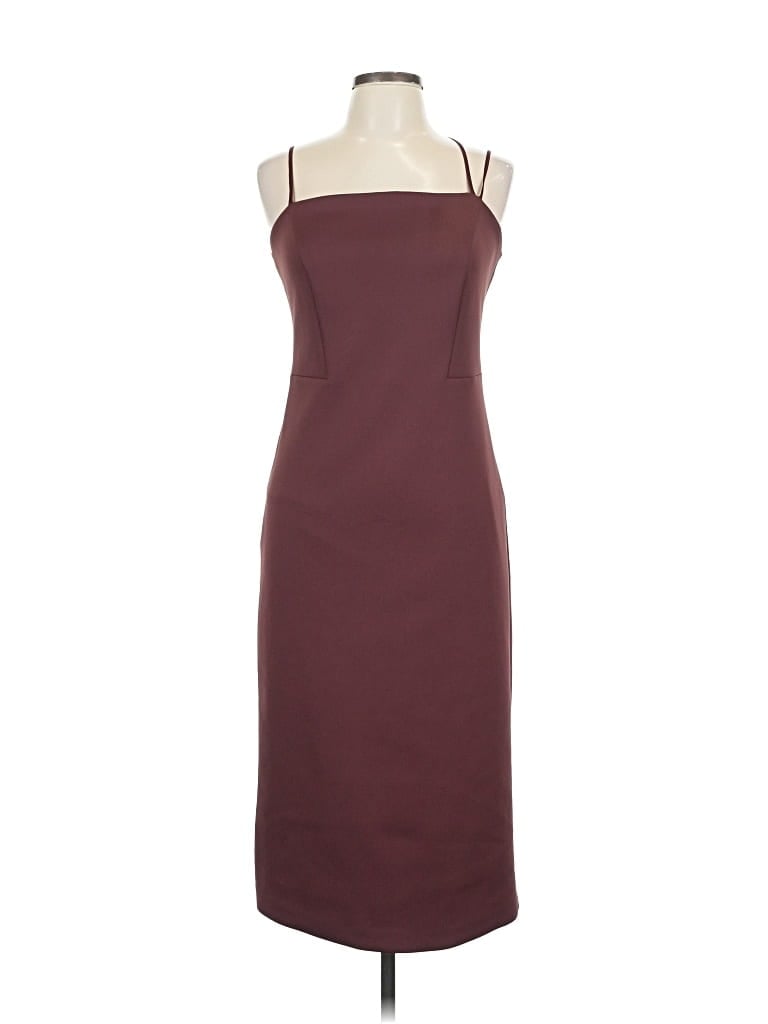 Pre-owned Marciano Cocktail Dress In Burgundy