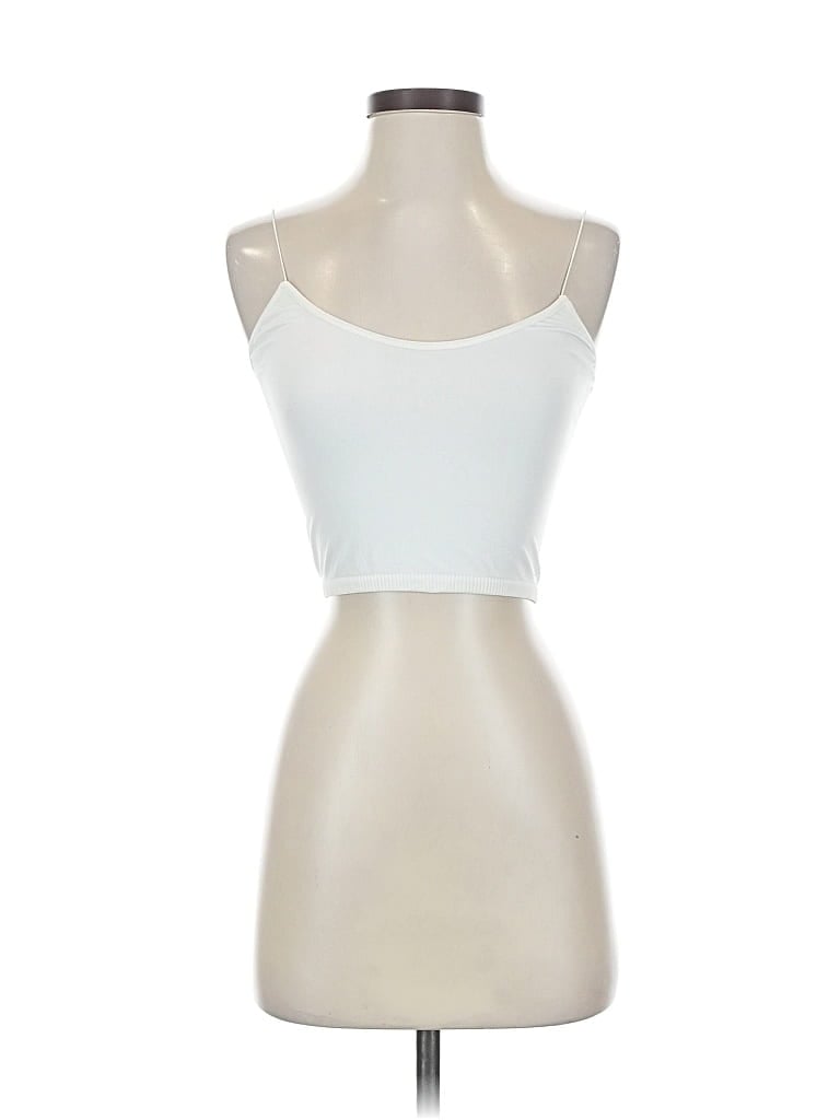 Pre-owned Intimately By Free People Tank Top Ivory Strapless Neckline Tops In White