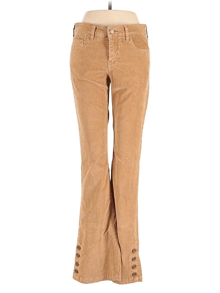 Pre-owned Pilcro And The Letterpress Cord Pant In Brown