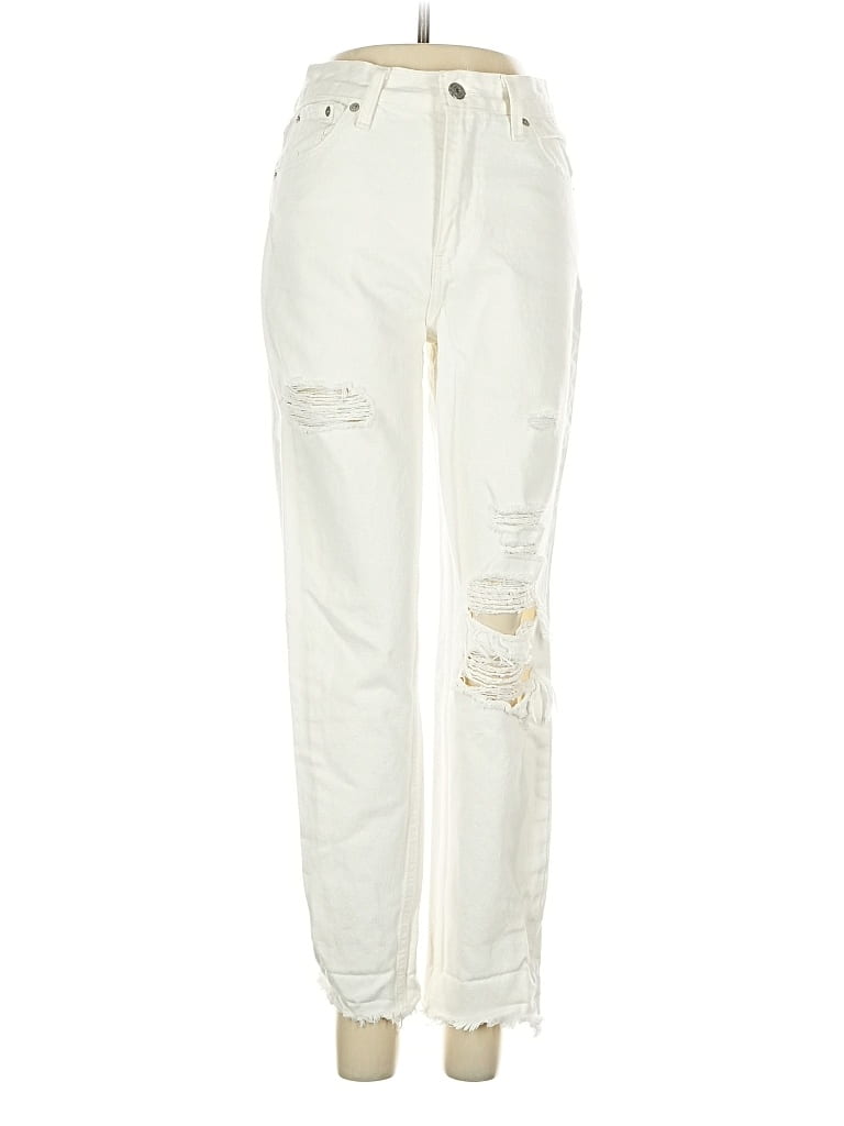 Pre-owned Levi's Jeans In White