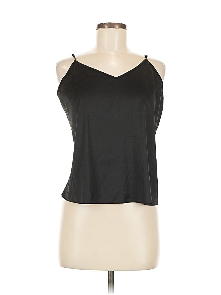 Pre-owned Ekouaer Sleeveless Blouse In Black