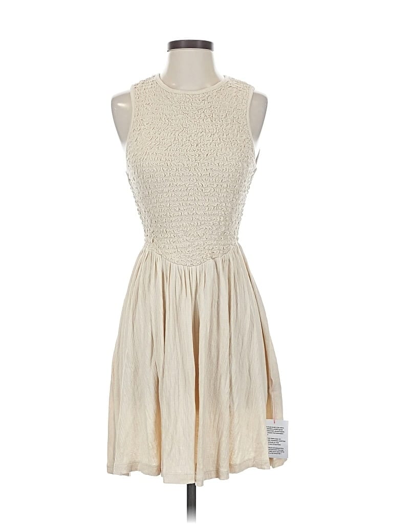 Asos Design Cocktail Dress In Neutral